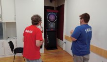 International  match Dart for blind : CRO-SRB 2022